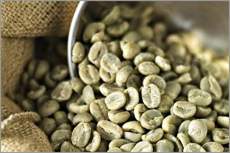 Зеленое кофейное зерно